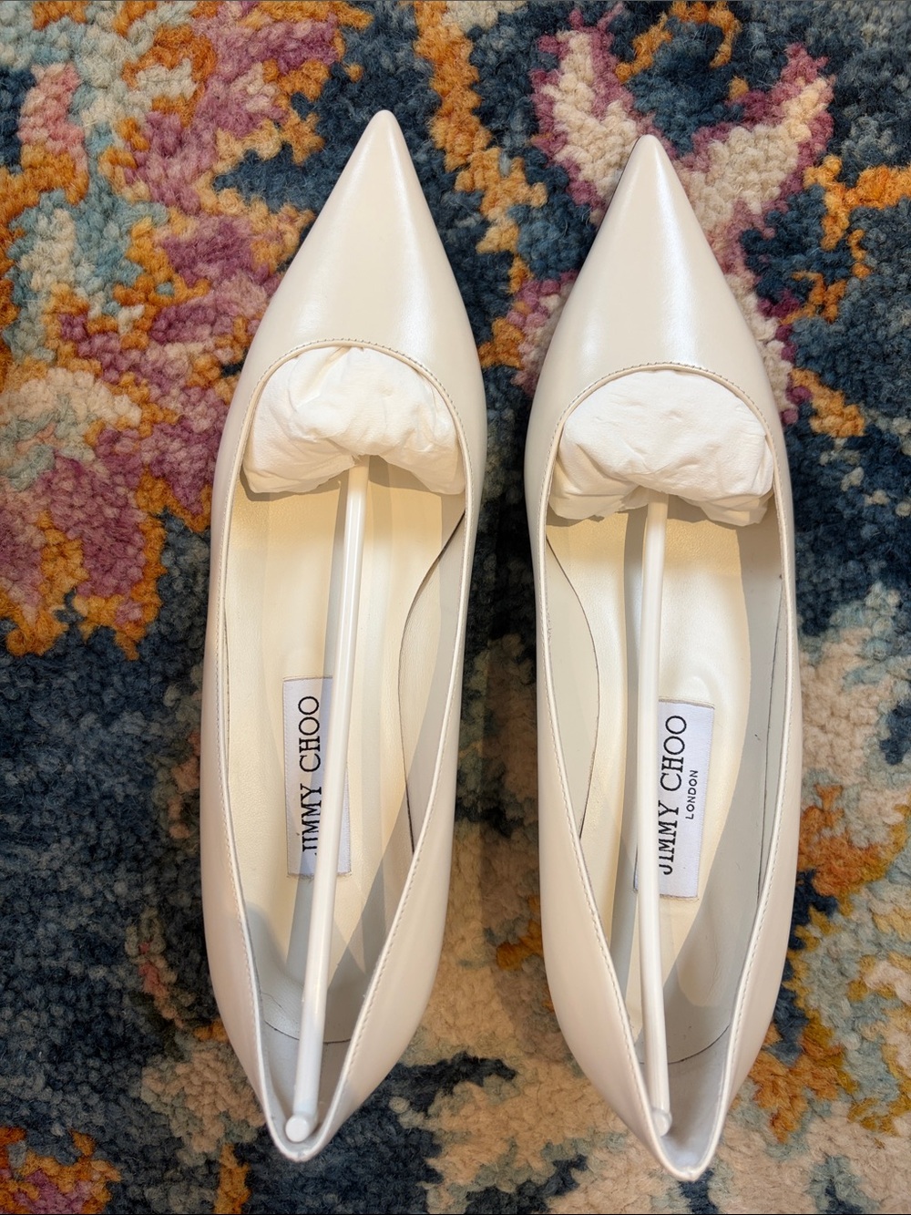Jimmy Choo Amelia 30 Leather Pumps